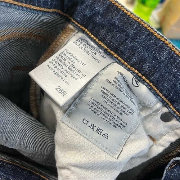 AG Adriano Goldschmied The Legging Ankle Super Skinny Distressed Jeans 26 D - Picture 7 of 10